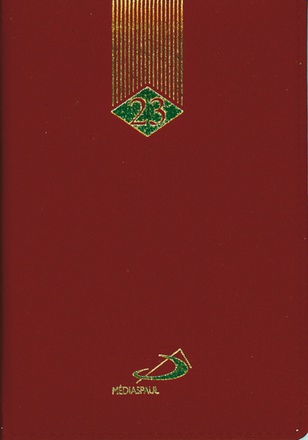 AGENDA MEDIASPAUL 2023 COULEUR MARRON