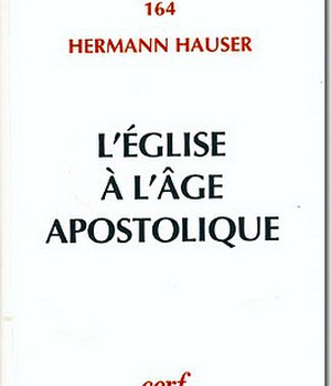 L'EGLISE A L'AGE APOSTOLIQUE