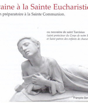 NEUVAINE A LA SAINTE EUCHARISTIE
