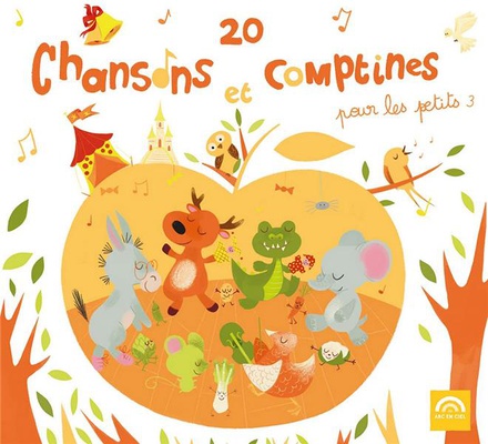 20 CHANSONS ET COMPTINES POUR LES PETITS, VOL.3 - AUDIO