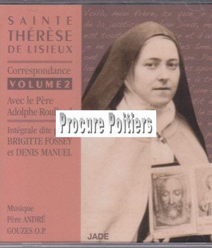 SAINTE THERESE DE LISIEUX - CORRESPONDANCE - VOLUME 2 - CD