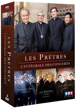 LES PRETRES - L'INTEGRALE DES CONCERTS - COFFRET 3 DVD