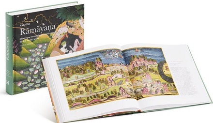 RAMAYANA ILLUSTRE PAR LES MINIATURES INDIENNES DU XVIE AU XIXE SIECLE - EDITION ABREGEE