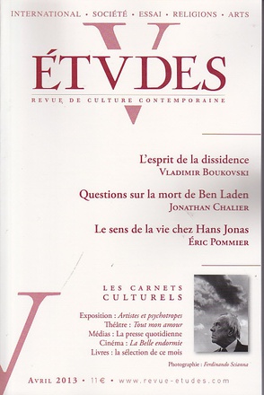 ETUDES AVRIL 2013