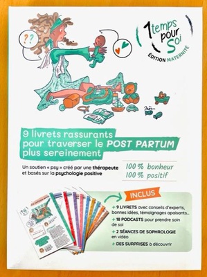 1 TEMPS POUR SOI MATERNITE - LE COFFRET QUI APPRIVOISE LE POST PARTUM