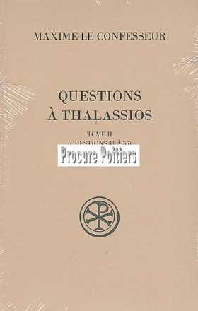 SC 554 QUESTIONS A THALASSIOS - TOME 2