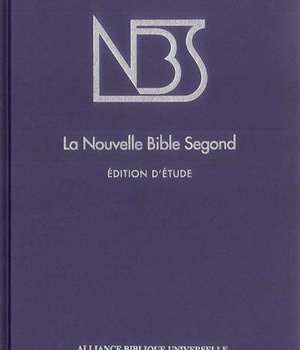BIBLE SEGOND NOUVELLE EDITION RIGIDE BLEU