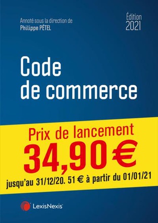 CODE DE COMMERCE 2021