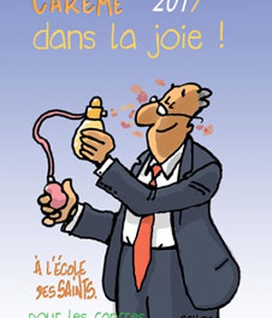CAREME DANS LA JOIE POUR LES CANCRES 2017