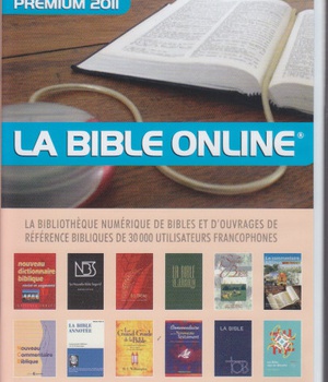 LA BIBLE ONLINE PREMIUM 2011 - LOGICIEL BIBLIQUE