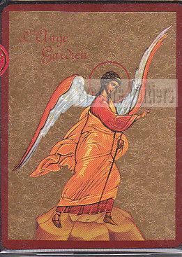 ICONE OR 9X12 CM ANGE GARDIEN NDSP