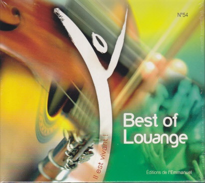 CD IL EST VIVANT ! BEST OF LOUANGE N 1 - CD 54 (DOUBLE CD) - AUDIO