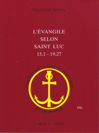 L'EVANGILE SELON SAINT LUC (15,1 - 19,27)