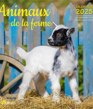 CALENDRIER ANIMAUX DE LA FERME 2025