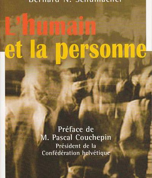 L'HUMAIN ET LA PERSONNE