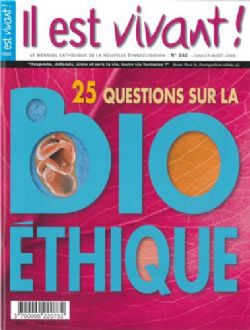 N 262 - 25 QUESTIONS SUR LA BIOETHIQUE