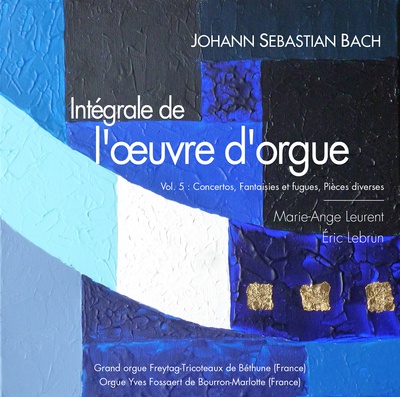 JS BACH VOL 5 INTEGRALE DE L OEUVRE D'ORGUE CD