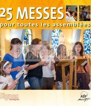 25 MESSES POUR TOUTES LES ASSEMBLEES VOL. 1 CD