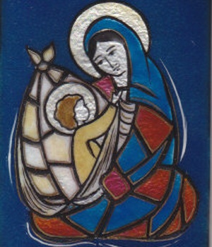 EMAIL VIERGE DE L'ABRI 10 X 7 CM NDSP