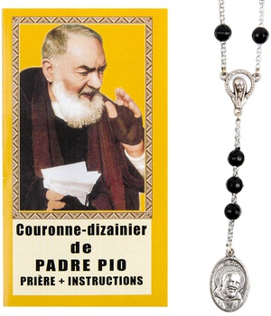 CHAPELET DE DEVOTION PADRE PIO AVEC NOTICE EXPLICATIVE