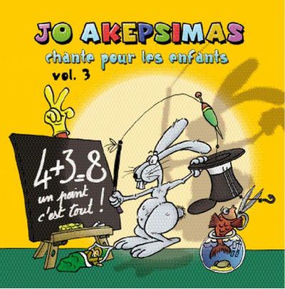 JO AKEPSIMAS CHANTE POUR LES ENFANTS VOL. 3 - AUDIO