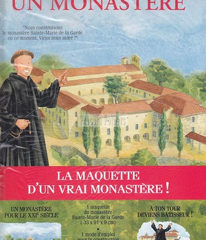 JE CONSTRUIS UN MONASTERE - LA MAQUETTE D'UN VRAI MONASTERE !