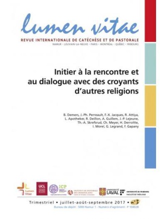 INITIER A LA RENCONTRE ET AU DIALOGUE AVEC DES CROYANTS D'AUTRES RELIGIONS