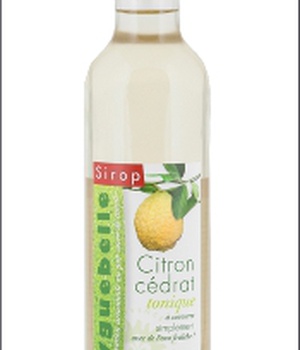 SIROP CITRON CEDRAT TONIQUE - 50 CL
