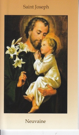 LIVRET DE NEUVAINE A SAINT JOSEPH