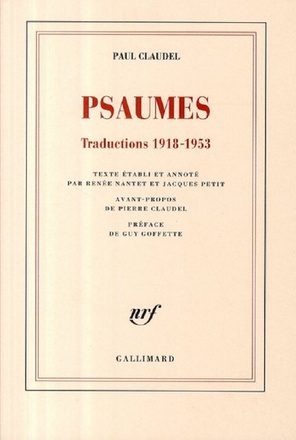 PSAUMES - TRADUCTIONS 1918-1953