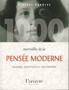 1000 MERVEILLES DE LA PENSEE MODERNE