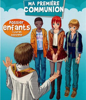 COFFRET 1ERE COMMUNION ENFANT+QR