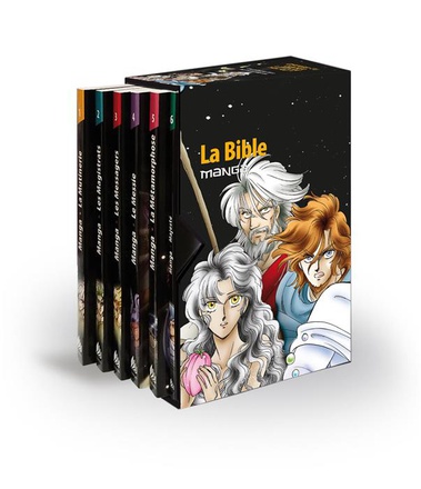 LA BIBLE EN MANGA - COFFRET COLLECTOR INTEGRAL (VOLUMES 1 A 6)