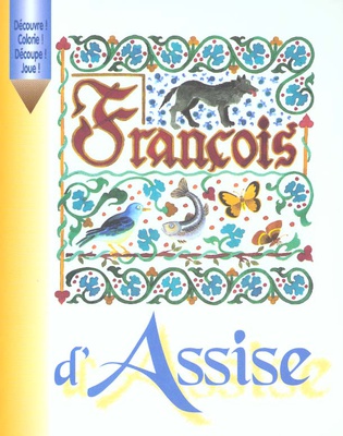 FRANCOIS D'ASSISE-LIVRE A COLORIER