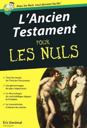 ANCIEN TESTAMENT POCHE POUR LES NULS