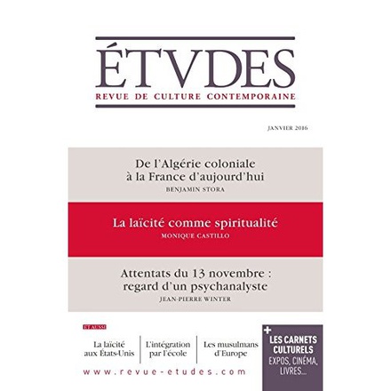 ETUDES N 4223-INTEGRATION ET LAICITE UN AN APRES CHARLIE