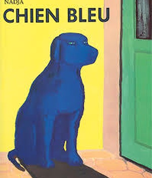 CHIEN BLEU