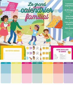 LE GRAND CALENDRIER FAMILIAL 2023-2024
