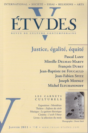 ETUDES JANVIER 2011