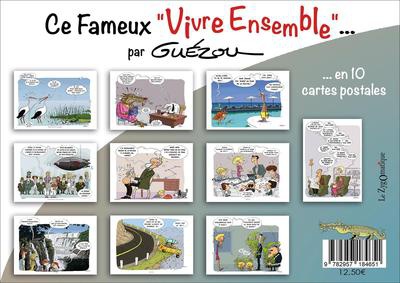 10 CARTES POSTALES EN POCHETTE : CE FAMEUX VIVRE ENSEMBLE - 10 CARTES POSTALES DIFFERENTES EN POCHET
