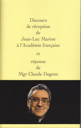 DISCOURS DE RECEPTION A L'ACADEMIE FRANCAISE