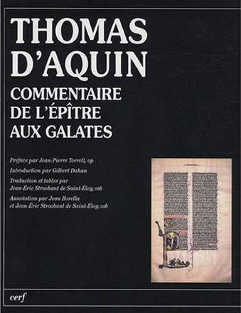 COMMENTAIRE DE L'EPITRE AUX GALATES