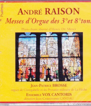 MESSES D'ORGUE DES 3 ET 8 TONS