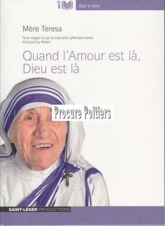 QUAND L'AMOUR EST LA DIEU EST LA - AUDIOLIVRE MP3