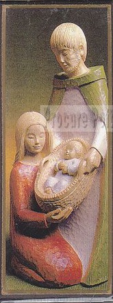 ICONE MIDI 6X15CM Y LE PAPE STE FAMILLE PANIER NDSP