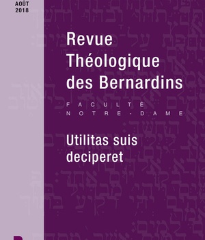 REVUE THEOLOGIQUE DES BERNARDINS N 23