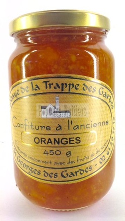 CONFITURE ORANGES, POT DE 450 G