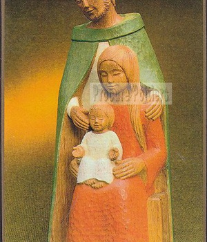 ICONE CITHARE 13X21 STE FAMILLE Y LE PAPE CAPE VERTE NDSP