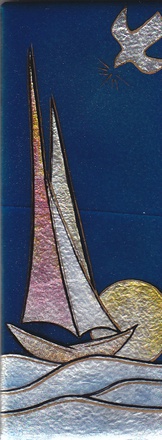 EMAIL SOLEIL LEVANT 15.5 X 6.5 CM