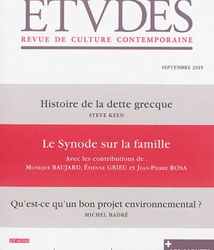 ETUDES SEPTEMBRE 2015 N 4119